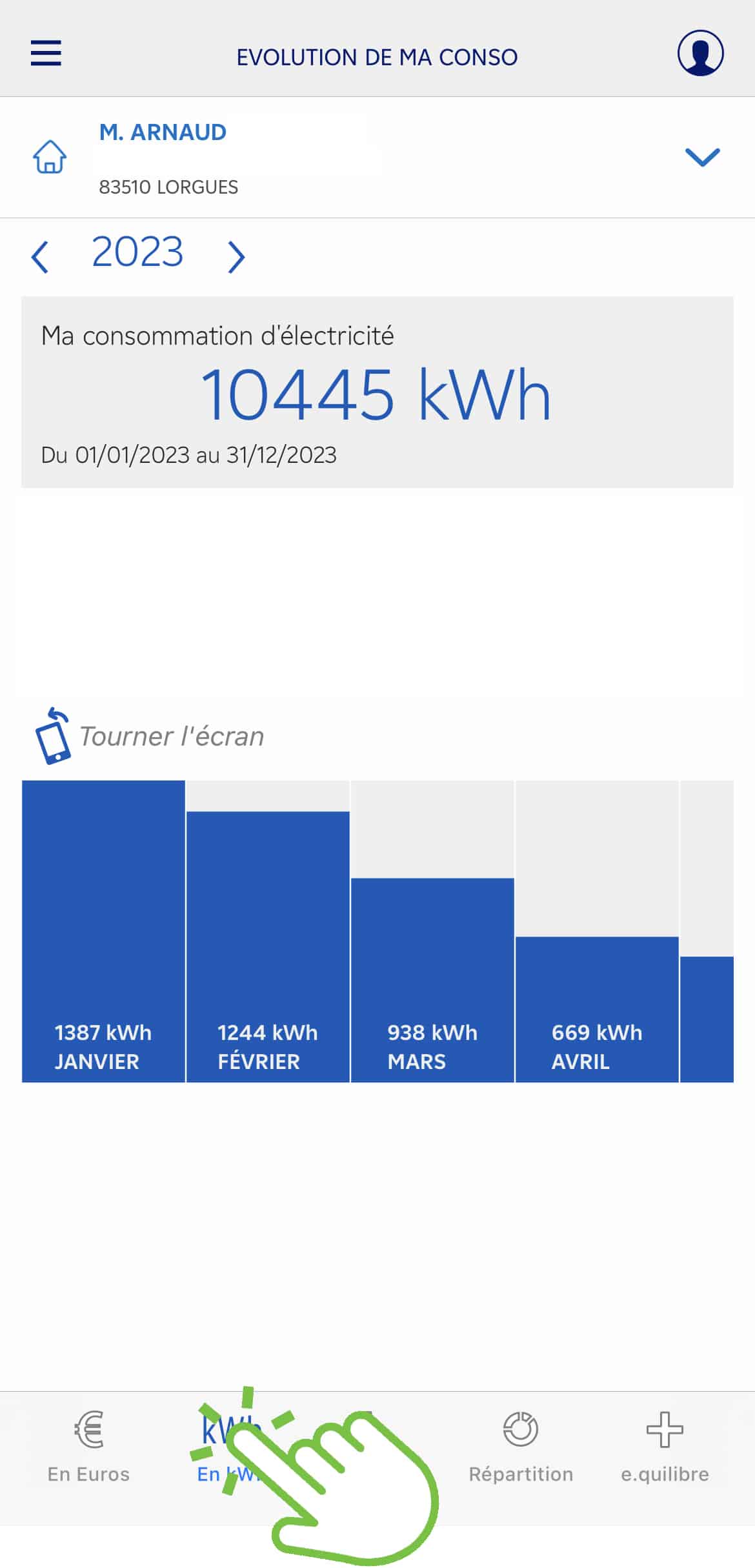 comment connaitre sa consommation electrique edf